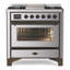 Majestic II Series 36" 3.5 cu ft. Freestanding Dual Fuel Range-48345147-48345139