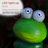 16"H Caterpillar Solar Statue with Light-Up Eyes
