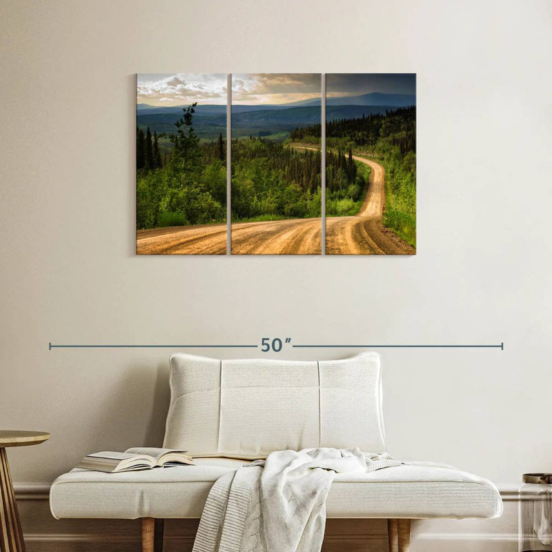 Rorry Dalton Highway Trail, 24" H x 38" W