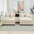 Cottie Corduroy U-Shaped Sectional Reversible-96766408
