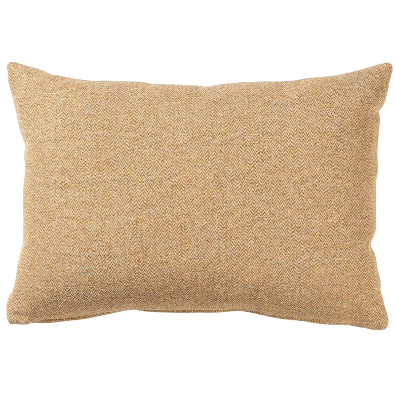 Striped Blue Cushion, Synthetic filled, 43x30cm