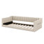 Lit de jour rembourré et poche de rangement latérale-340850874