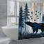 Rideaux de douche Rustic Forest