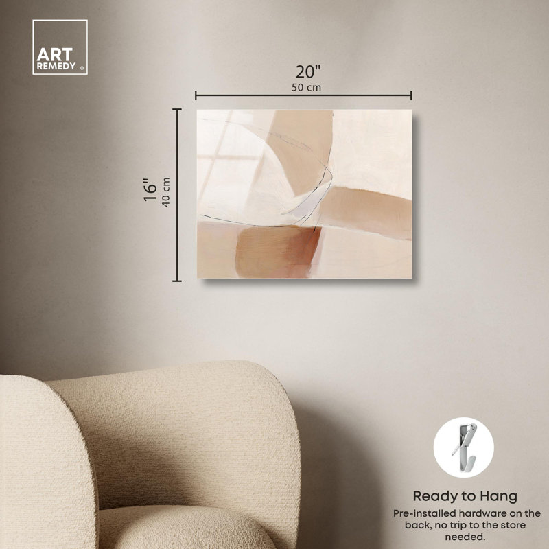 «Mineral Veins II Boho Decor», reproduction d'art par Art Remedy, H 16 po x l 20 po