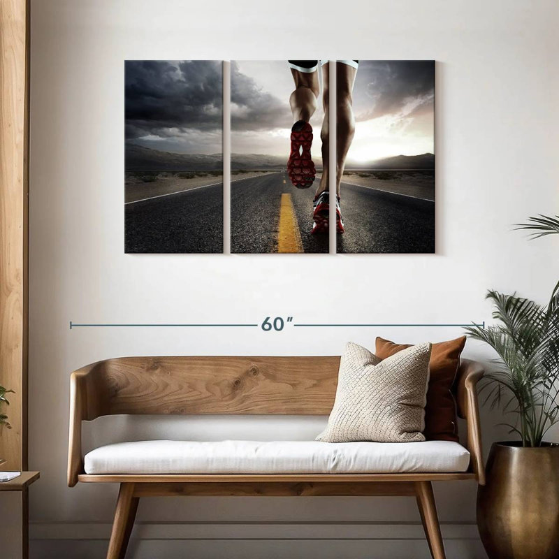 Sireci Highway Run, 28" H x 45" W