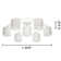 Kappler Polyester Semi Flush Mount