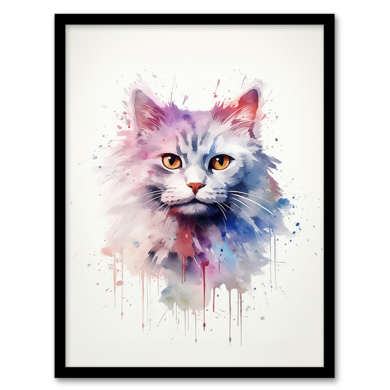 Persian Cat - Single Picture Frame Print