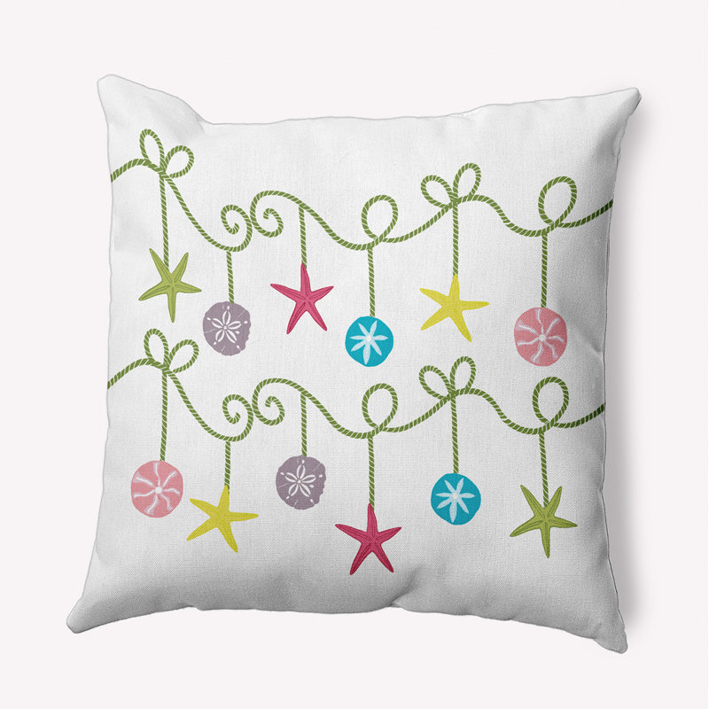 Reversible Throw Pillow, 18" x 18", Square