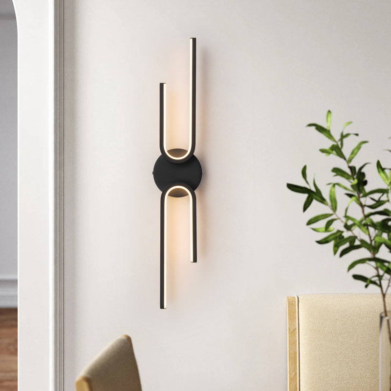 Abhijay 2-Light Dimmable LED Vanity Light