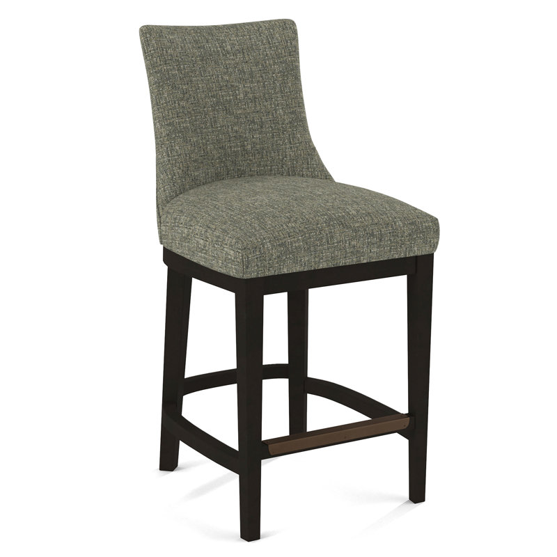 Upholstered Stool, 61606-88, Espresso