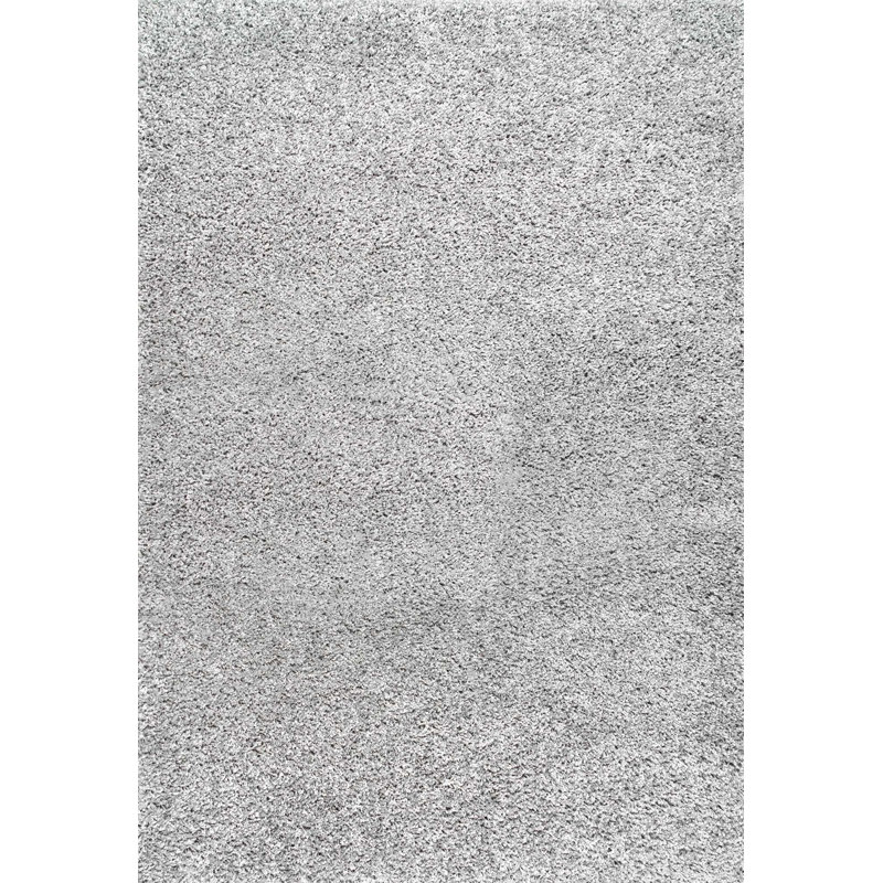 Tapis à poils longs contemporain Marleen, Rectangle 6 pi 7 po x 9 pi