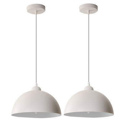 Luminaire suspendu simple à 2 lumières Dileo
