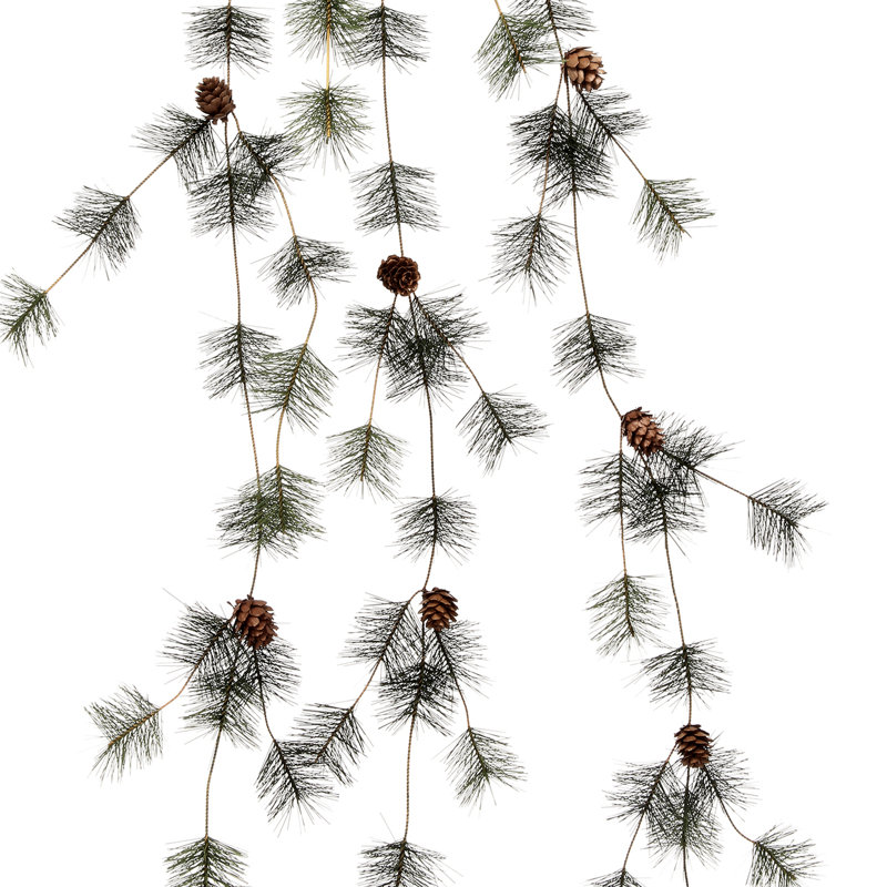 50" Mountain Brush Pine Trailing Garland