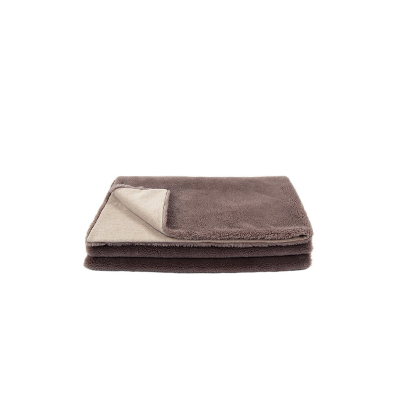 Brantner Throw Blanket, Taupe