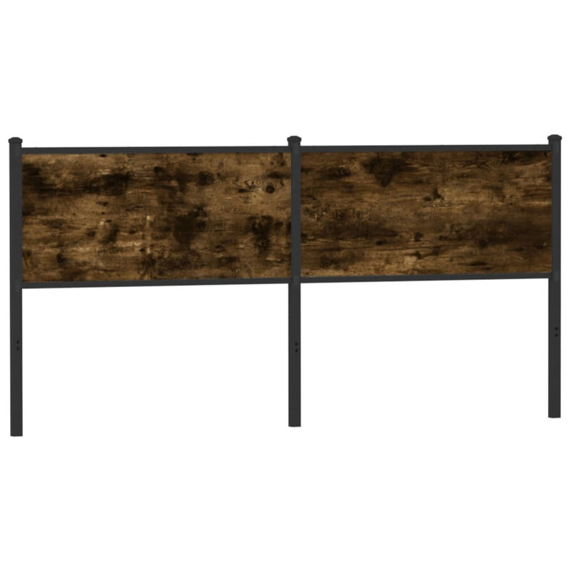 Headboard, Smoked Oak, Super King (6')