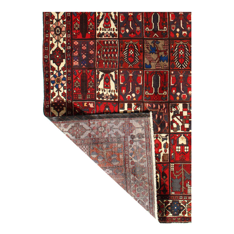 One-of-a-Kind Rectangle 6'11" X 9'11" Hand Knotted Area Rug