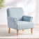 Highland Dunes Aleyana Upholstered Armchair & Reviews | Wayfair