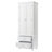 Tall Storage Cabinet With Two Drawers For Bathroom And Office, Space-Saving And Stylish Organization Solution