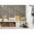 Purple Gray Brown Modern Wallpaper Textured Brick Sandstone 3D