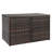 Winado 96 Gallons Gallon Wicker Deck Box in Brown