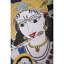 Meera Bai et Krishna | Papier fait à la main | Par Ajay Kumar Jha