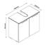 Galaverna Freestanding Back To Wall Toilet Unit