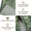 Tapis oriental vert Patty avec envers antidérapant-1153252523-1148040410