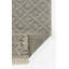 Tapis beige / gris en coton / laine tissé à la main Alyson-286901553