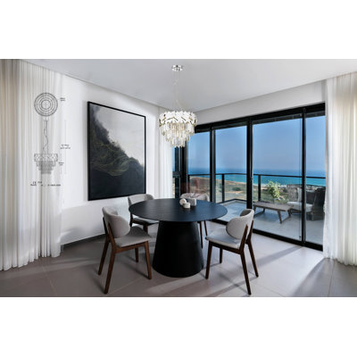 Angelli 6 - Light Chandelier
