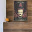 «Poe», art mural en métal-954138708