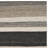 Rodgers Hand Woven Flat Weave H. S. Wool/Cotton Striped Rug in Black/Beige/Brown-1082235204