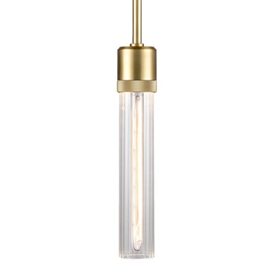 Luminaire suspendu cylindrique à 1 lumière Farella