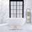 66.9'' x 29.5'' Freestanding Soaking Acrylic Bathtub