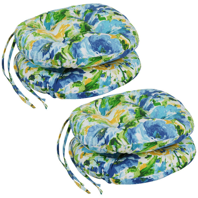 Outdoor 3.5'' Dining Chair Seat Cushion, Lesandra