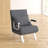 Longoria Single 25.6" Wide Tight Back Futon Chair-99210384
