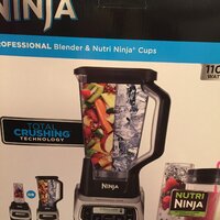Ninja BL621 72 oz. Professional Blender with Nutri Ninja Cups - Black