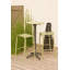 Aule Round Metal Folding Outdoor Bar Table , 55.5cm cm W 55.5cm cm D-1525066289
