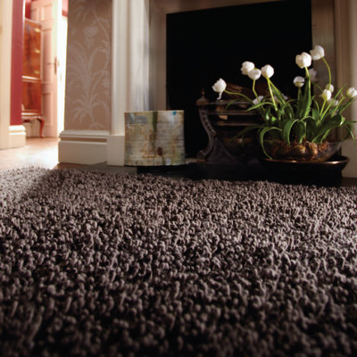 Jacinta Solid Colour Wool Hand Woven Area Rug