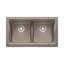 Vintera SILGRANIT 33" L X 19'' W Double Bowl Farmhouse Sink-55644553