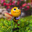 The Bumble Bunch Assorted Metal Bumblebee Garden Stake (Set of 6)