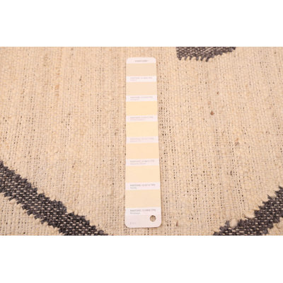 Palas Denizli Cream Kilim 5'4" x 7'5"
