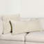 Mercer Wool Blend Fabric Ivory Pillow-100215113