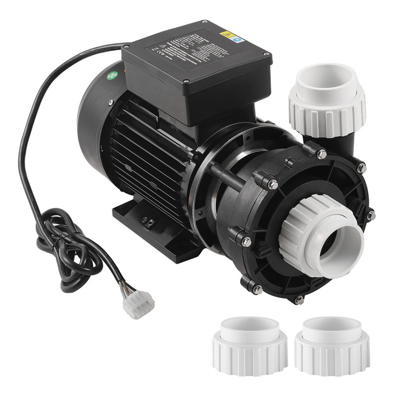 Pompe de spa à 2 vitesses avec interface rotative, remplacement du moteur de spa à haut débit 1,5 HP pour systèmes à 48 cadres