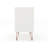 Rockefeller 35" Mid-Century Modern 3-Drawer Bachelor's Chest in White-870534829