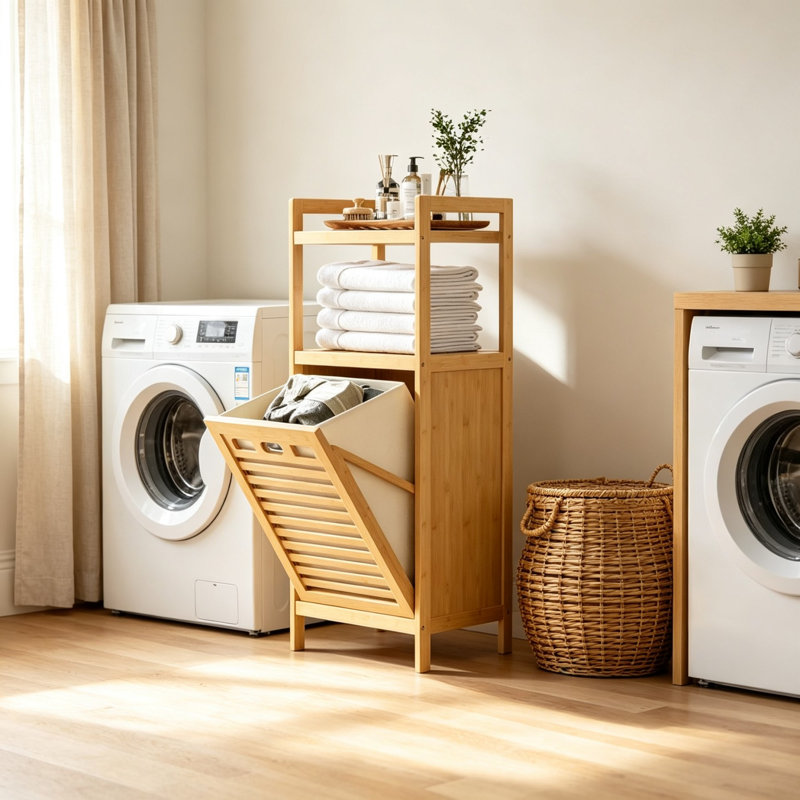 Laundry Hamper, Natural