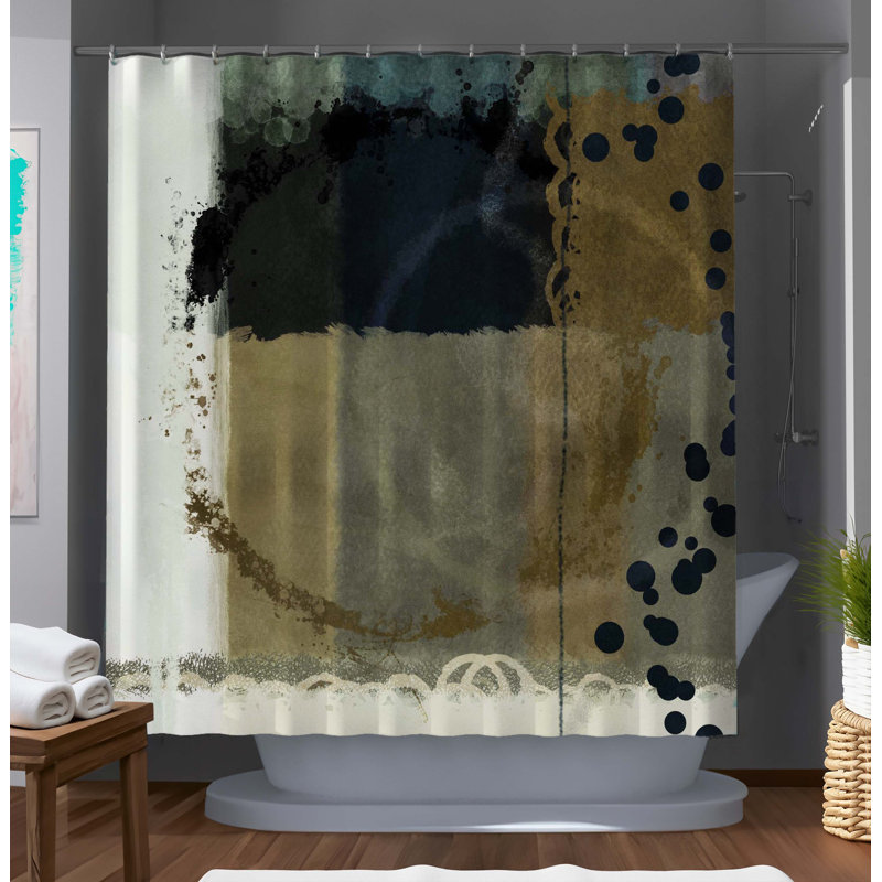 Shapely Fetching Designer Shower Curtain
