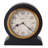 Imogene Traditional Analog Metal Quartz Movement / Crystal Tabletop Clock in Black/Gold/White