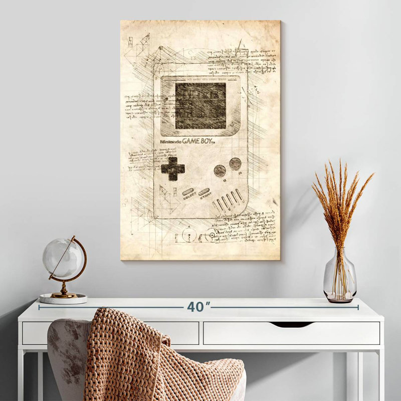Laelle Gameboy, 30" H x 20" W