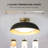 3000K/4000K/6000K Classic Design Semi-Flush Mount Light