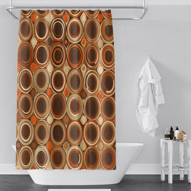Rideau de douche Sharada, H 93 po x l 70 po